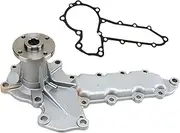 15521-73030 Water Pump 18 Holes,Compatible With V1502 D1402 D1102 D1703 V1702 V1902 V2203 V2403-7 15521-73035