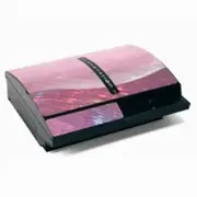 PS3 Console Skin Guard -Laser Pink