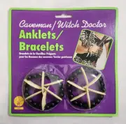 Caveman or Witch Doctor Costume Jewelry Anklets/Bracelets Rubies Costume Co