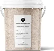 ORKU 1.3 KG Ground Pumice Stone Granular Powder Tub Eco Exfoliant Body Scrub Soap Additive | Beneficial for Foot care, Hand care and Body Exfoliation