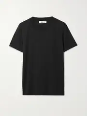 [CDLP] CDLP - + Net Sustain Tencel Lyocell And Cotton-blend T-shirt - Black - xx small xx small Black