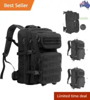 Assault Backpack Bag, 40L Large Capacity 3 Day Outdoor Assault Pack Rucksacks...