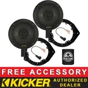 KICKER KSC6504 6.5" OEM SPEAKER FULL KIT FOR CADILLAC ESCALADE,ESV,EXT 2007-14