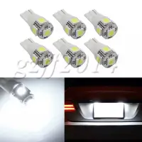 在飛比找蝦皮購物優惠-汽車車燈 T10 5LED 牌照燈 室內燈 車用LED 閱讀