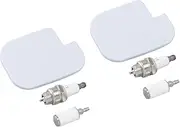 Jaxenor Service Kit for McCulloch CS360T CS400T CS420T Chainsaws - Includes 2 Sets of Air Filters, Fuel Filters, and Spark Plugs