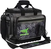 KastKing Fishing Tackle Bags - 3600 & 3700 Plastic Storage Tackle Boxes - Saltwater & Freshwater - Rip-Stop Nylon - Padded Shoulder Strap - Plier Storage - Self-Healing Zippers - Molded Bottom