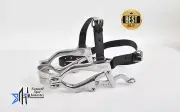 Equine Dental Climax Speculum McPherson Horse Mouth Gag With Leather Straps