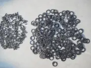 Titanium Jump Rings/ Flat riveted loose rings /medieval chainmail repair kit sca