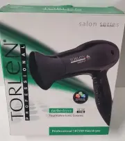 Turbo hair dryer tourmaline ionic ceramic; 1875W; Torlen professional; Tor 174
