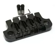 Hipshot Black SUPERTONE 2-point Bridge for Gibson® 1967-1973 Bass 5G410B