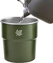 Stainless Steel Mug, Metal Cups - Stainless Steel Tumblers Heavy Duty Metal Cups 300ml | Metal Cups for Cocktails, Lemonade, Chilled Water, Home, Milk, Soda, Iced Tea,