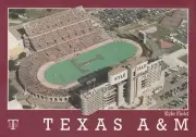 Tough to Find Texas A&M Aggies University Kyle Field Football Stadium Postcard