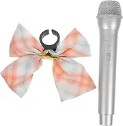 Realistic Boys and Girls Microphone Props for Party Role Play Fake Stage Microphone Toys for Toddlers