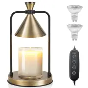 Candle Warmer Lamp with Timer, Candle Warmer Lamp Wax Melts Dimmable Lamp Hom...