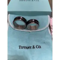 在飛比找蝦皮購物優惠-Tiffany & Co 黑鈦銀對戒