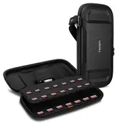 SPIGEN Rugged Armor Pro 56-Slot Game Card Cartridge Holder Bag for Nintendo Switch