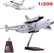 1:200 Scale An-225-CCCP Aircraft Model The Space Shuttle Buran Antonov Painted