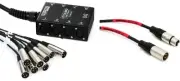 Hosa Little Bro' 8x0 Sub Snake - 25 foot + Pro Co EXMSS-10 Value Bundle