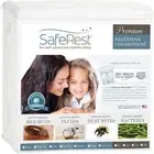 SafeRest Cotton Mattress Protector with Zipper Closure, King - 12-15" Deep