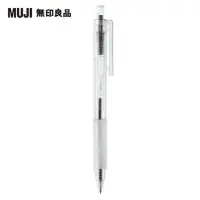 在飛比找momo購物網優惠-【MUJI 無印良品】透明管原子筆/0.7mm/黑