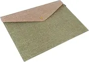 SHINEOFI Felt File Folder 23.5x16cm Office Document Organizer Snap Button Closure