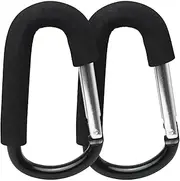 iGadgitz Home Large Buggy Clips Pram Hooks Stroller Carabiner