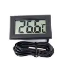 1Pcs LCD Digital Thermometer for Freezer Temperature -50~110 Degree Refrigerator