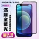 IPhone 12 IPhone 12 PRO 保護貼 滿版黑框藍光手機保護貼