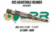 Adjustable Expanding HSS Reamer [1.11/32" - 1.1/2"] 34.25-38mm HSS Quality