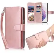 Stylish to Carry, Slim Wallet Cover Leather Case for Galaxy S21/S20/Note20/10/9