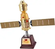 1/50 Scale China Shenzhou 14 Spacecraft Model Alloy Aviation Satellite Model Diecast Plane Model for Collection