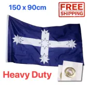 Large Eureka Stockade Flag Southern Cross Aussie Heavy Duty Outdoor Australia OZ