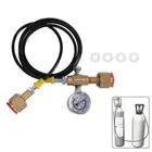 Adapter Hose Kit for SodaStream W21.8 Quick Connect Machines External Co2 Tank