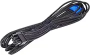 Silverstone SST-PP06B-PCIE55-55cm PCI-E 8pin(6+2) Sleeved PSU Cable, Black