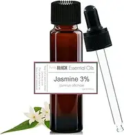Jasmine Essential Oil For Perfume, Skin, Face, Bath, Body, Hair, Soap 10mL - 3% Jasmine Oil Diluted With Jojoba Oil