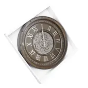 Decorative Mechanical Display Analog Wall Clock 60 cm