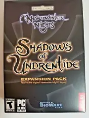 Neverwinter Nights Shadows of Undrentide Expansion Pack Role Play PC Game New