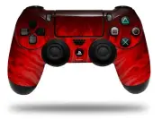 Skin for Playstation 4 Sony PS4 Controller Fire Red