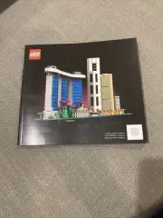 New Lego 21057 Singapore Architecture Instruction Manual Only No Bricks Lot 70