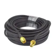 10m SMA Male to SMA Panel Mount Female Low Loss LL195 Modem Antenna Cable