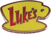 [Pinstant] Luke's Diner Gilmore Yellow Coffee Cup TV Show 1.25" Enamel Pin Badge, 1.25 Inches, Enamel, enamel