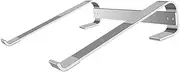 HONMEET Aluminum Alloy Laptop Stand with Cooling Design Notebook Holder Slip Support for Home Office and Travel Efficient Heat Dissipation Portable and Durable