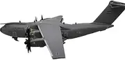 Pre-Built Model Aircraft 1:200 Military Aircraft for German Air Force Atlas A400M Transport Aircraft 54+08 Airplane Model Miniature Airplane Model