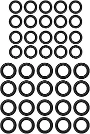 M MINGLE Power Pressure Washer O-Rings for 1/4 Inch, 3/8 Inch, M22 Quick Connect Coupler, 40-Pack