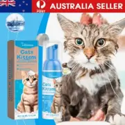 Pet Dry Cleaning Foam No Water Needed Deodorant Shampoo for Cats 60ml
