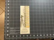1975 Curious George Bookmark, Dewey Decimal System, Library, Reading