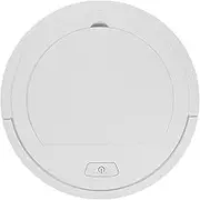 COMNESTBI Smart USB Floor Mopping Robot Cleaner Home Robot Vacuum for Simple Design for Easy Use for Seniors White