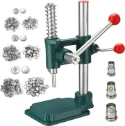 Soiiw Fabric Button Maker Kit Handmade Cloth Covered Button Maker Punch Press...