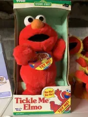 1995 Tyco Talking Alphabet Elmo - Tested And Works