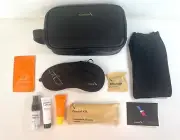 AMERICAN AIRLINES FIRST CLASS FLAGSHIP AIRLINE TRAVEL DOPP KIT POUCH ACCESSORIES
